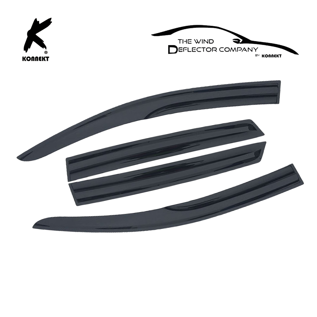 Wind Deflectors Set for Nissan Qashqai 2007 - 2013 | Front & Rear | Mugen