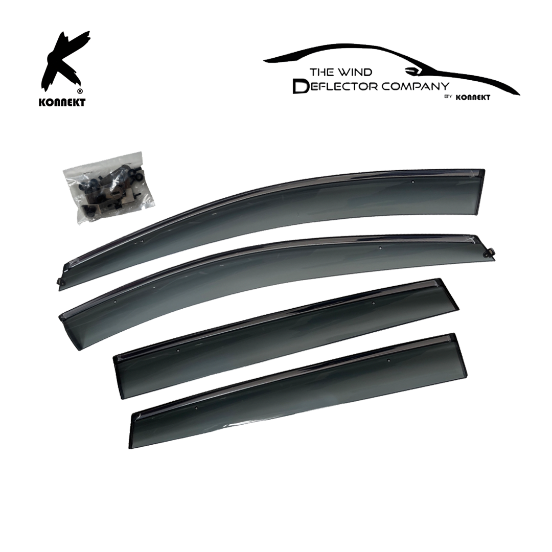Wind Deflector Set for Ford Kuga | Front and Rear | 2012 - 2020