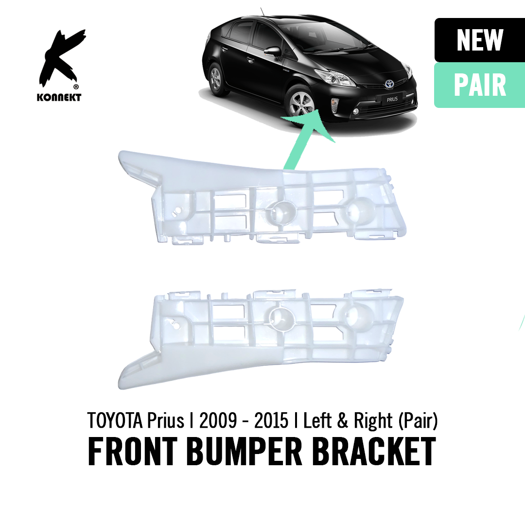 NEW | Front Bumper Holder Bracket Pair Set for TOYOTA Prius | ZVW30 2009 - 2015