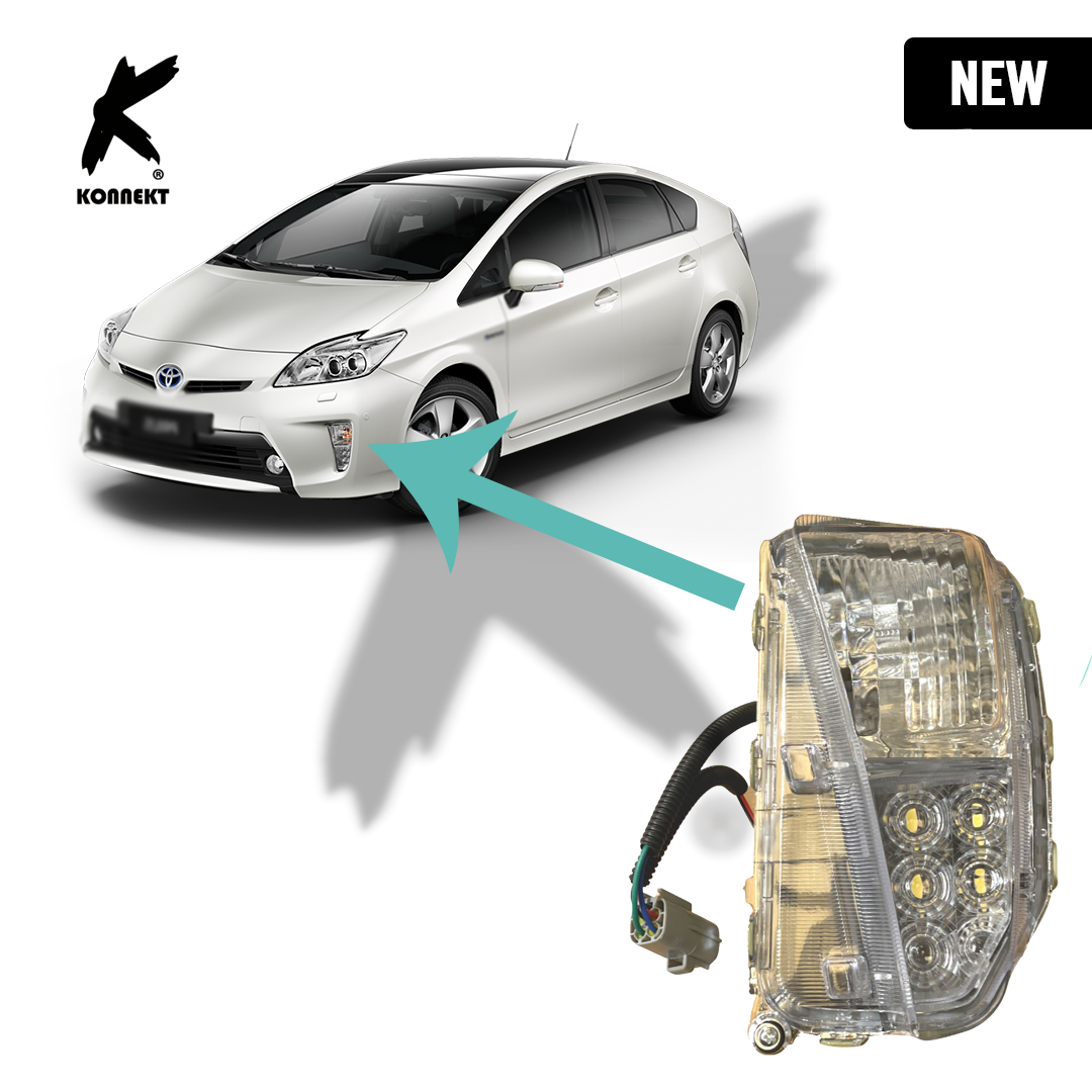 Front Right | Passenger Side Indicator Light Lamp for TOYOTA Prius | 2012 - 2015