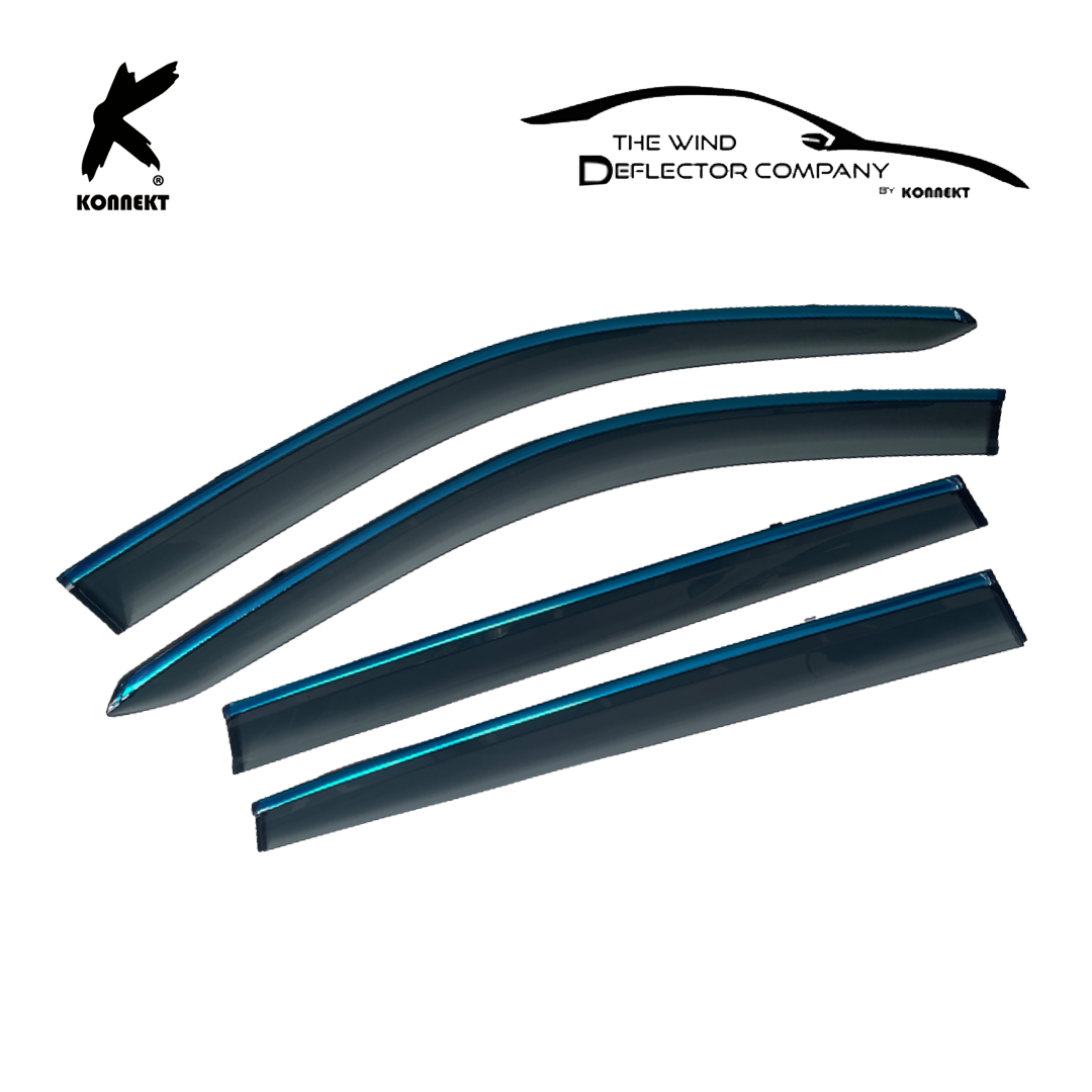 Wind Deflector Set for VW Tiguan (MK2) | Front & Rear | 2016 - 2022 | 4 Pcs