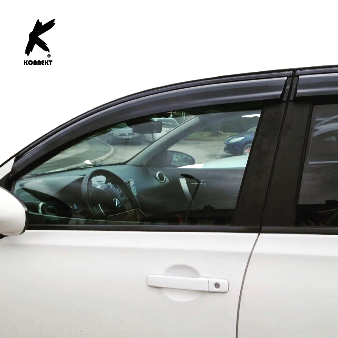 Wind Deflectors Set for Nissan Qashqai 2007 - 2013 | Front & Rear | Mugen
