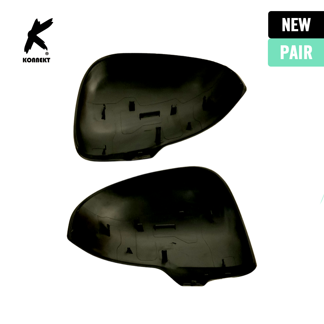Pair of Gloss Black Wing Mirror Covers for TOYOTA Prius | MK3 | 2009 - 2015