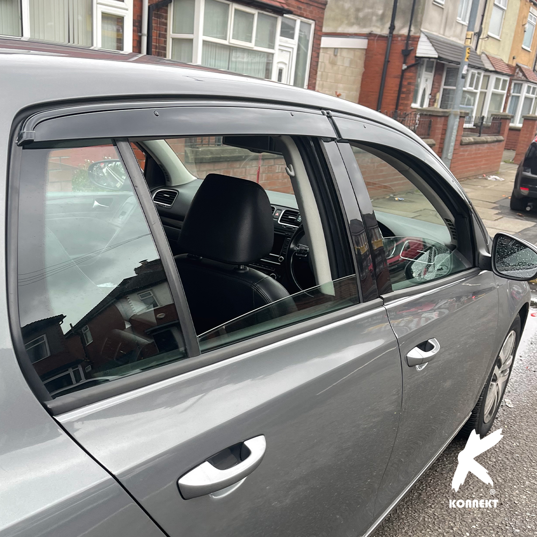 Wind Deflector Set for Volkswagen Golf MK6 | Front and Rear | 2009 - 2013