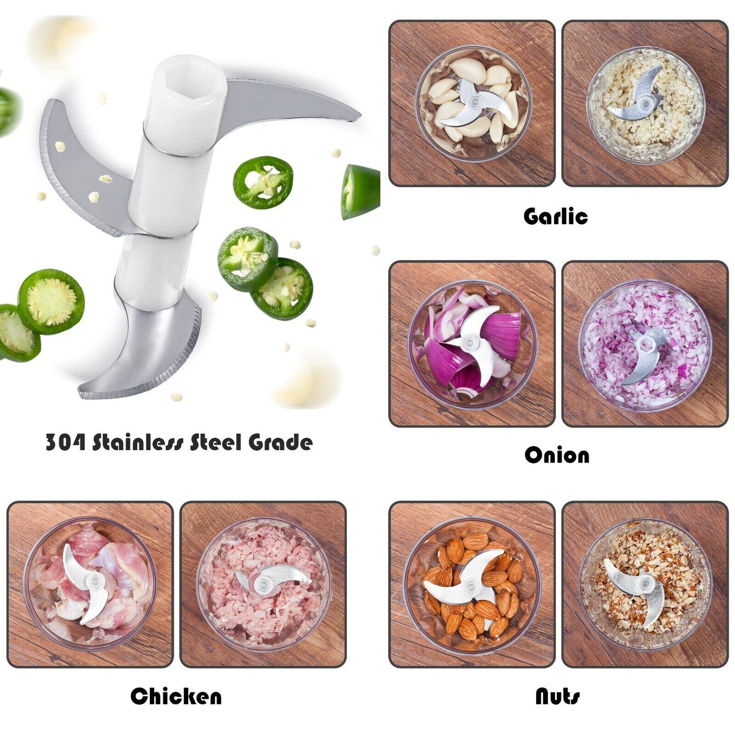 KONNEKT QuickBlend Mini Food Processor