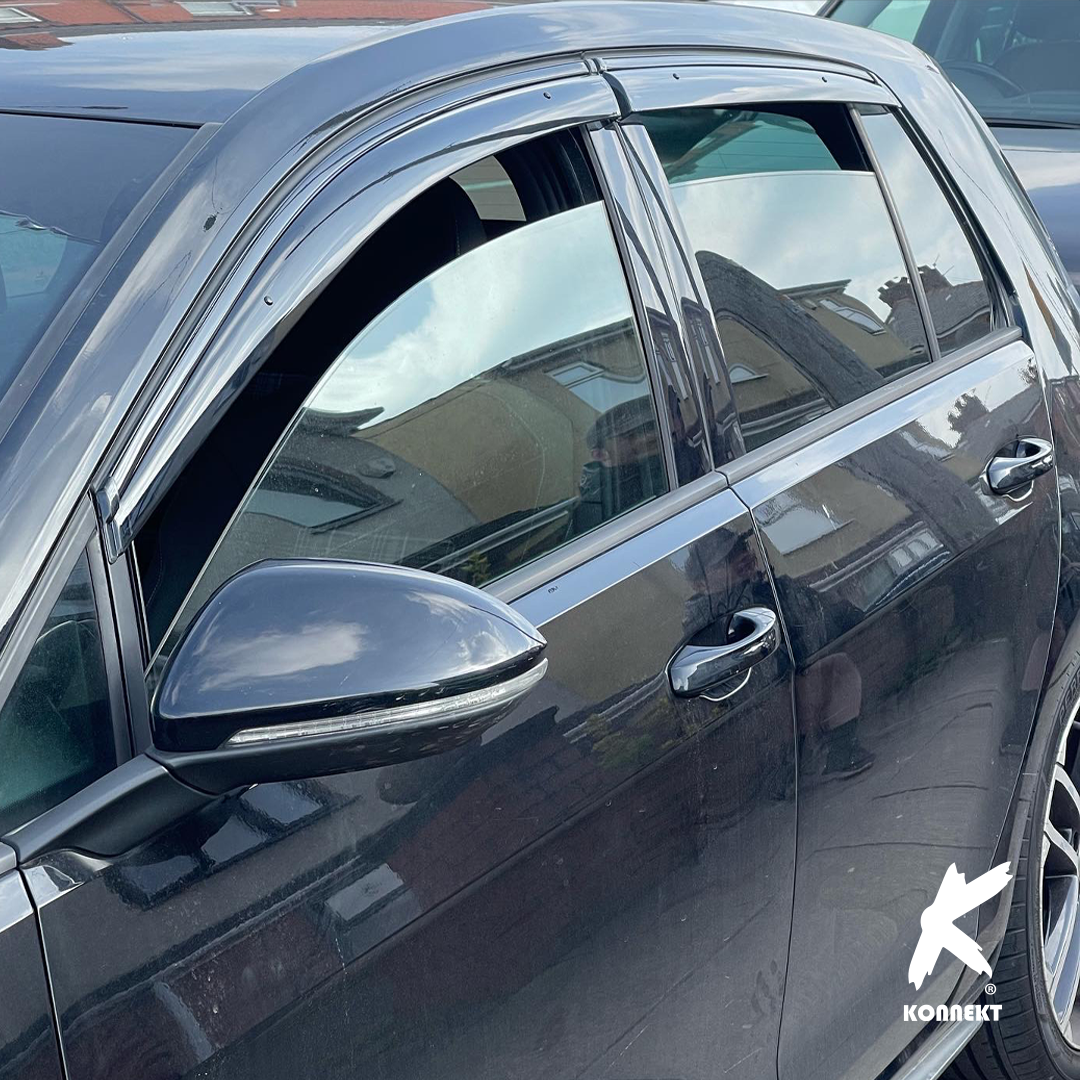 Wind Deflectors For Volkswagen Golf MK7 | 2014-2019 | Front and Rear