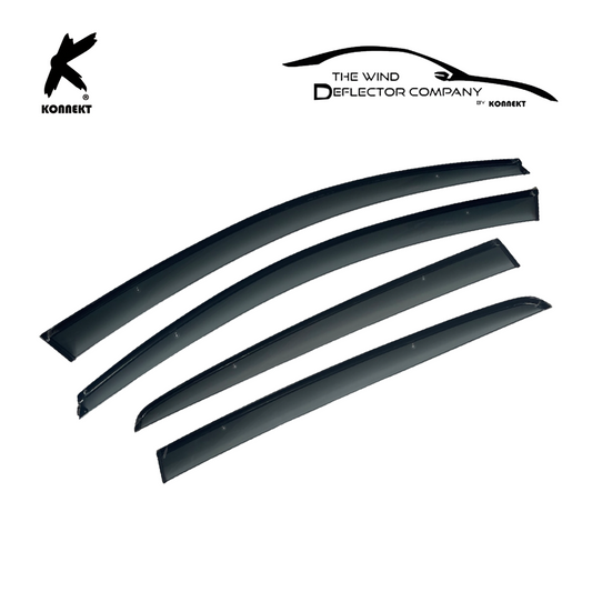 Wind Deflector Set for Volkswagen Golf MK6 | Front and Rear | 2009 - 2013