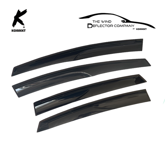 Wind Deflector Set for TOYOTA Prius Plus | Front & Rear | 2012 - 2020 | Mugen