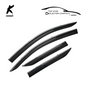 Wind Deflector Set for Toyota CHR | Front and Rear | 2017 - 2021 | Chrome