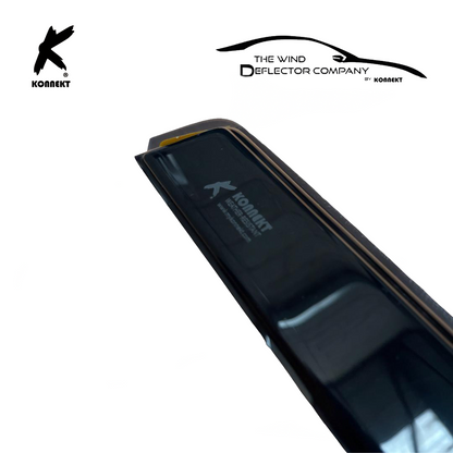 KONNEKT Wind Deflector Set for Mercedes E Class | W212 | 2009-2016 Front & Rear