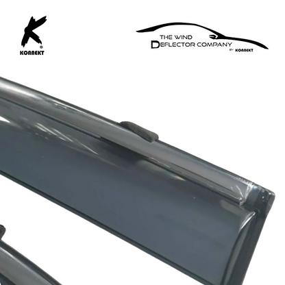 Wind Deflector Set for Lexus CT200H | 2011 - 2017 | Front & Rear | Chrome